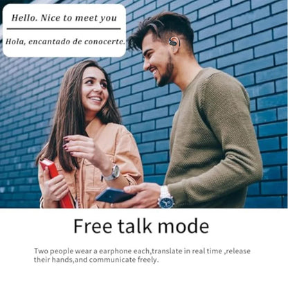 Translation Earbuds 144 Language Translator Earbuds Wireless Bluetooth Translation Earbuds Earbud Translator Audifonos Traductores Smart Translator Earbuds
