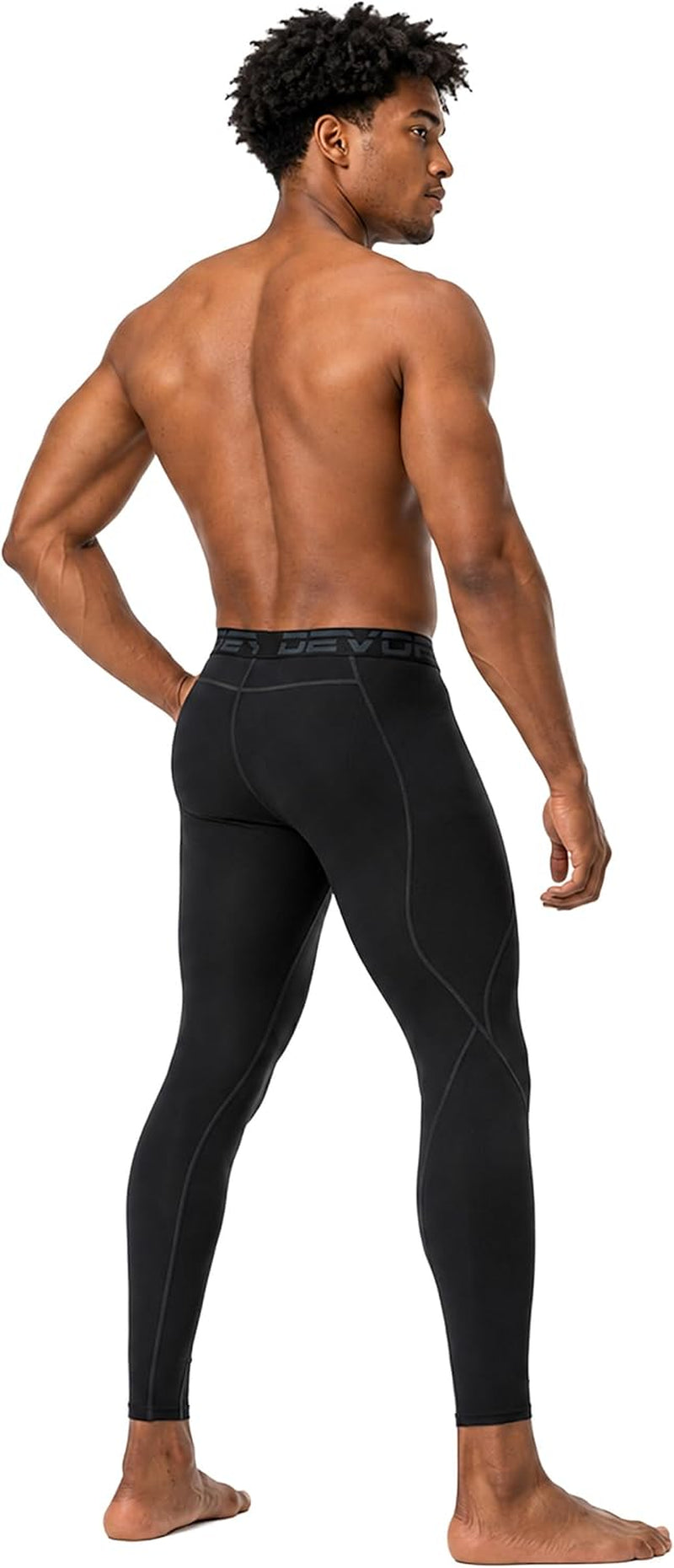 2 or 3 Pack Men'S Compression Pants Athletic Leggings with Pocket/Non-Pocket