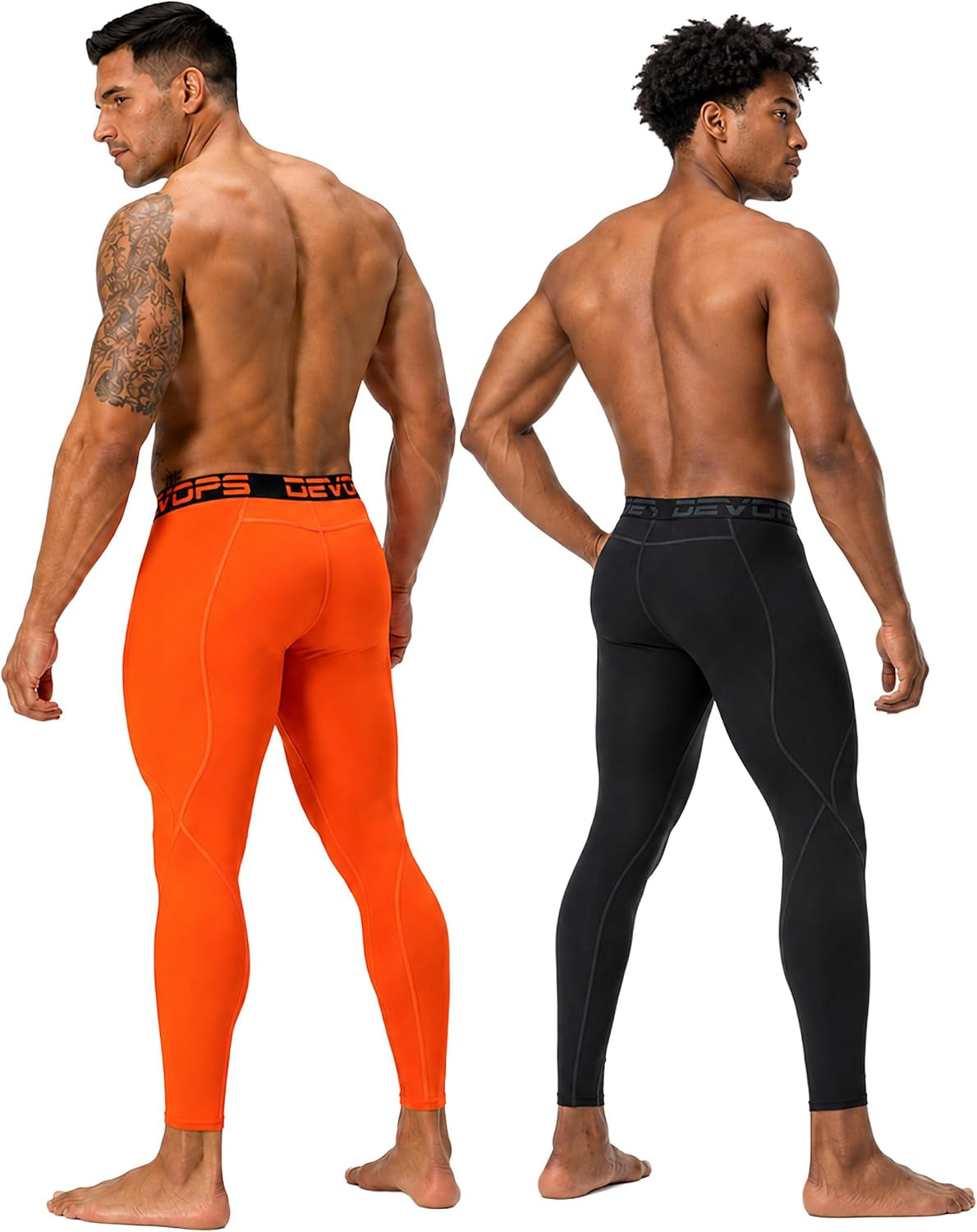 2 or 3 Pack Men'S Compression Pants Athletic Leggings with Pocket/Non-Pocket
