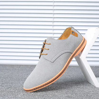 Top Quality Brown Oxford Shoes Men Derby Loafers Big Size 47 48 Casual Men Shoes Business Man Sneaker Yellow Dress Shoes Fashion